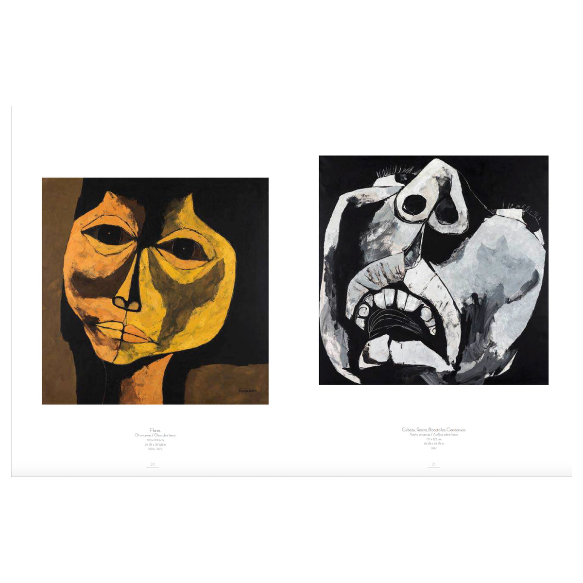 Catálogo Oswaldo Guayasamín: Dolor y esperanza