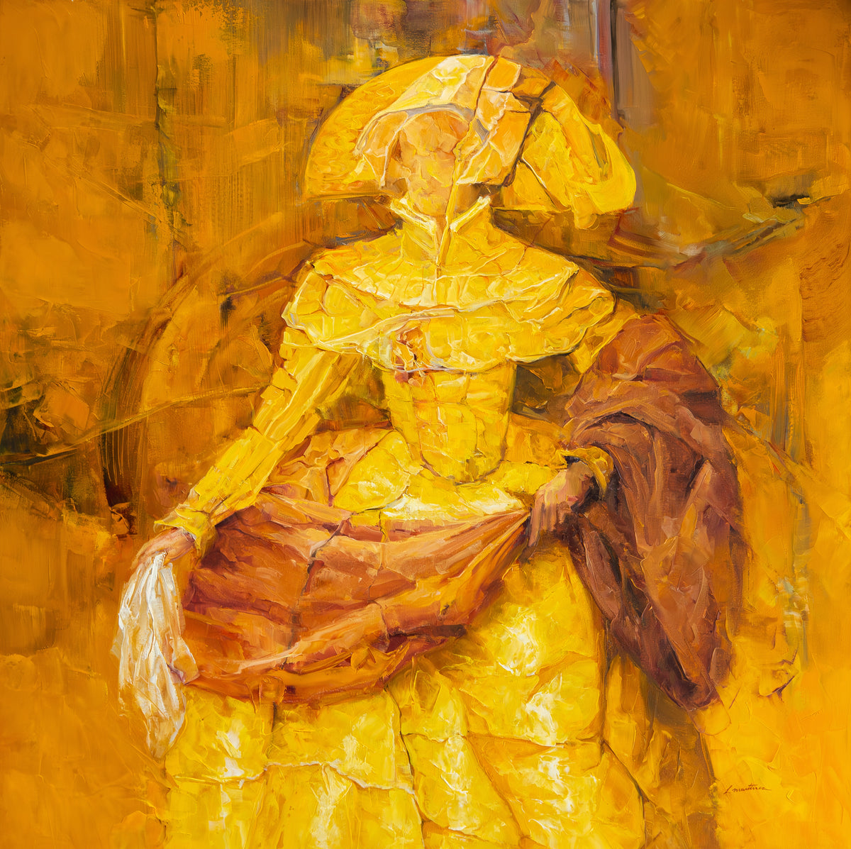 Menina amarilla, 2023 - León Martínez